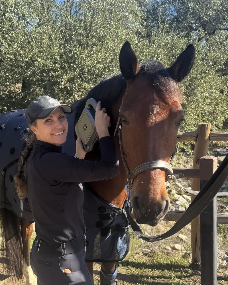 Sophie Van Baren, equine bodywork practitioner